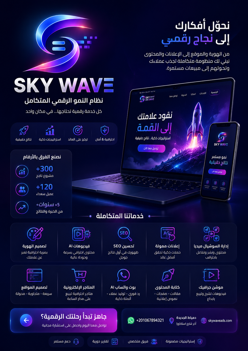 SkyPay - روابط دفع ذكية